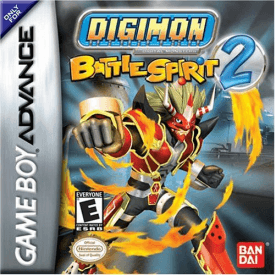 Digimon Battle Spirit 2 box art for GameBoy Advance